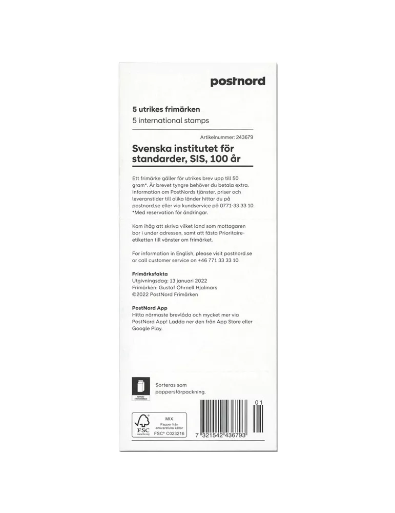 n° C3392 - Timbre SUEDE Carnets