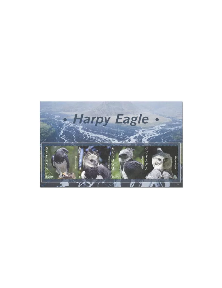 n° 7272/7275 - Timbre GUYANA Poste