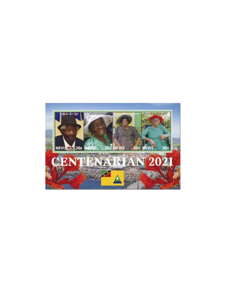 n° 2958/2961 - Timbre NEVIS Poste