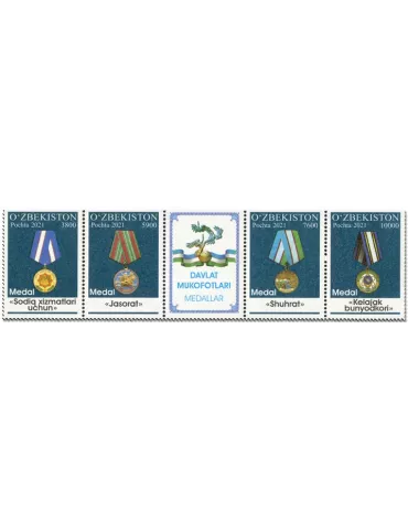 n° 1245/1248 - Timbre OUZBEKISTAN Poste