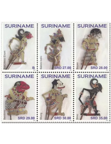 n° 3071/3076 - Timbre SURINAM Poste
