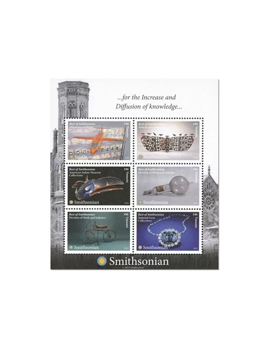n° 1534/1538, n° 1534/1539 et n° 1540/1545 (12 valeurs) - Timbre VANUATU Poste