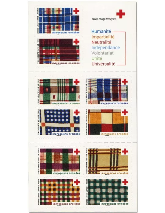 n° 2066 - Timbre France Carnets Croix-Rouge (2022) (BC2123)