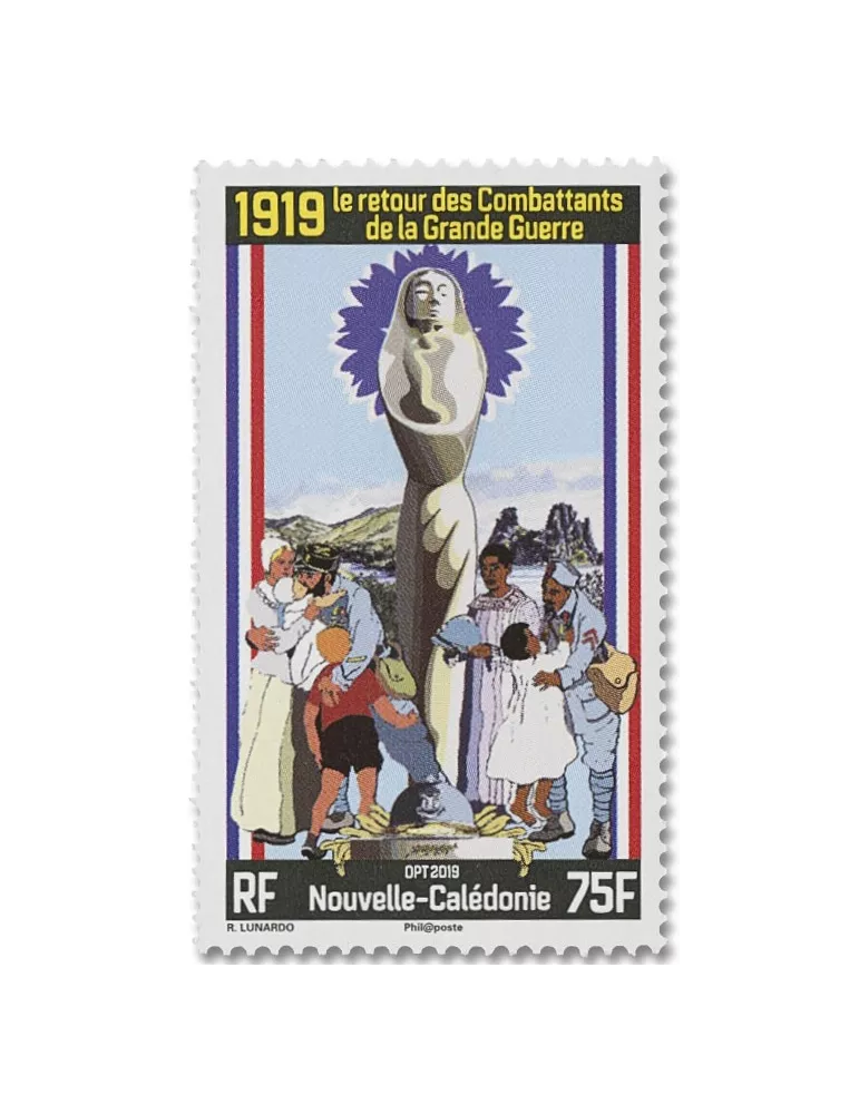 n° 1374 - Timbre Nelle-Calédonie Poste