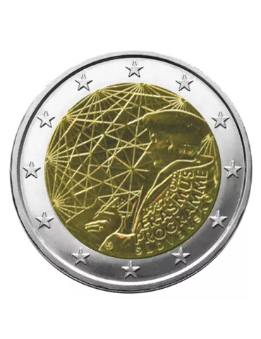 2 EURO COMMEMORATIVE 2022 : SLOVAQUIE (35 Ans du Programme Erasmus)