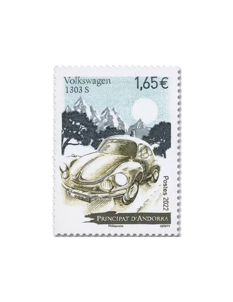 n° 876 - Timbre ANDORRE Poste