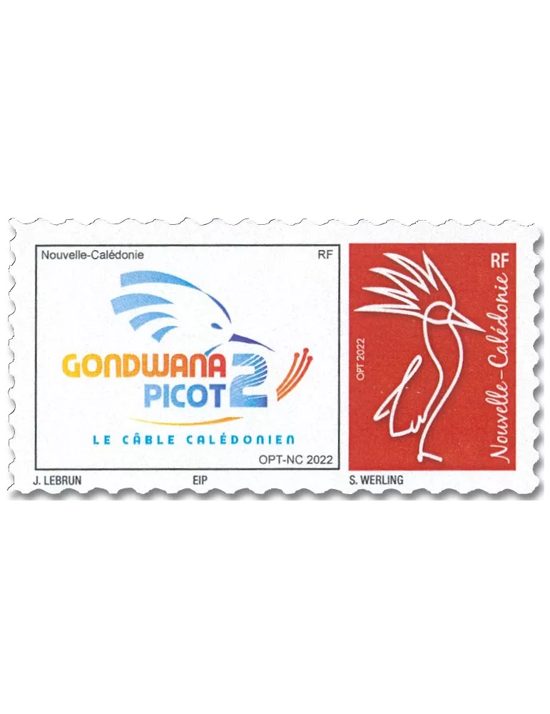 n° 1419/1420 - Timbre Nelle Calédonie Poste