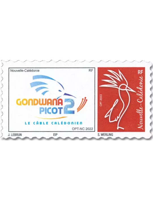 n° 1419/1420 - Timbre Nelle Calédonie Poste