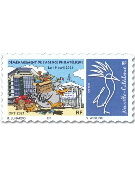 n° 1404B/1404C - Timbre Nelle Calédonie Poste