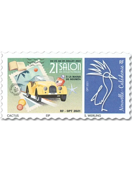 n° 1407A/1407B - Timbre Nelle Calédonie Poste