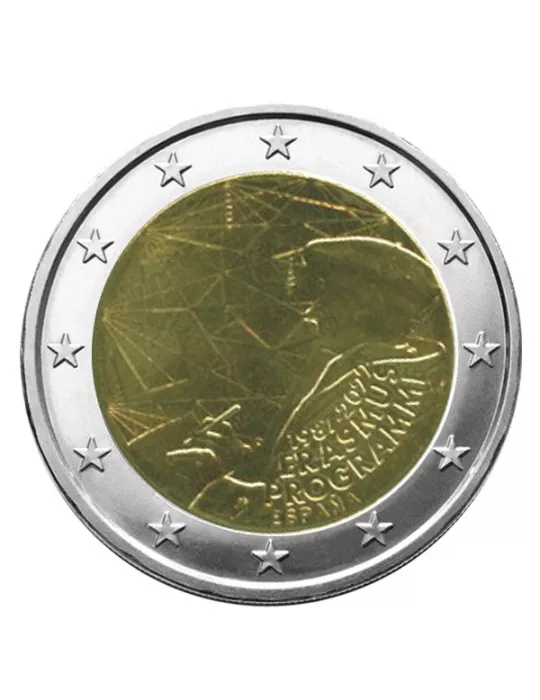 2 EURO COMMEMORATIVE 2022 : ESPAGNE (35 Ans du Programme Erasmus)