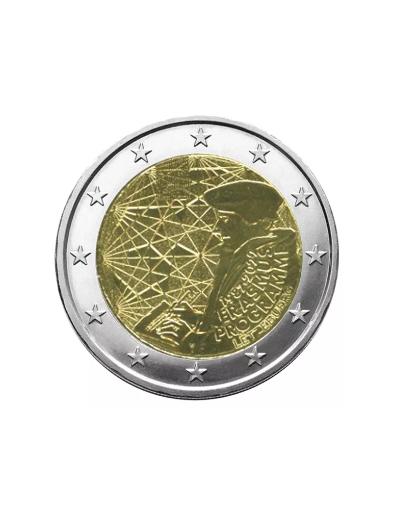 2 EURO COMMEMORATIVE 2022 : LUXEMBOURG (35 Ans du Programme Erasmus)