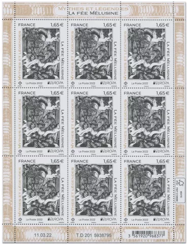 n° F59 - Timbre France Feuillets de France (n° 5573)