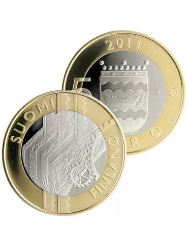 5€ COMMEMORATIF FINLANDE - UUSIMAA - 2011
