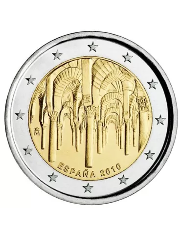 2 EURO COMMEMORATIVE 2010 : ESPAGNE (Le centre historique de Cordoue)