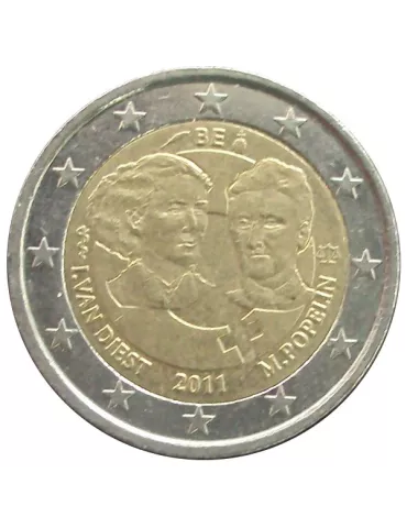 2 EURO COMMEMORATIVE 2011 : BELGIQUE (100 ans de la Journée internationale des droits de la femme)