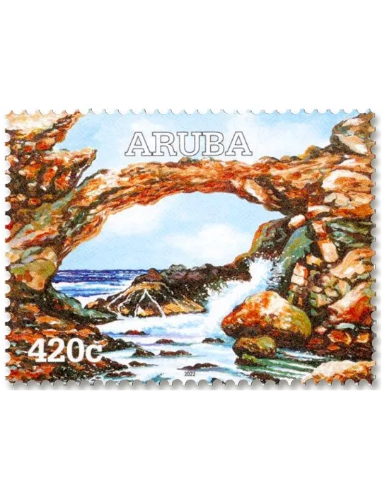 n° 1127/1130 - Timbre ARUBA Poste