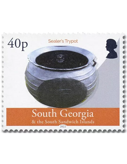 n° 778/783 - Timbre GEORGIE DU SUD Poste