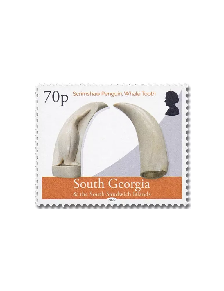 n° 778/783 - Timbre GEORGIE DU SUD Poste