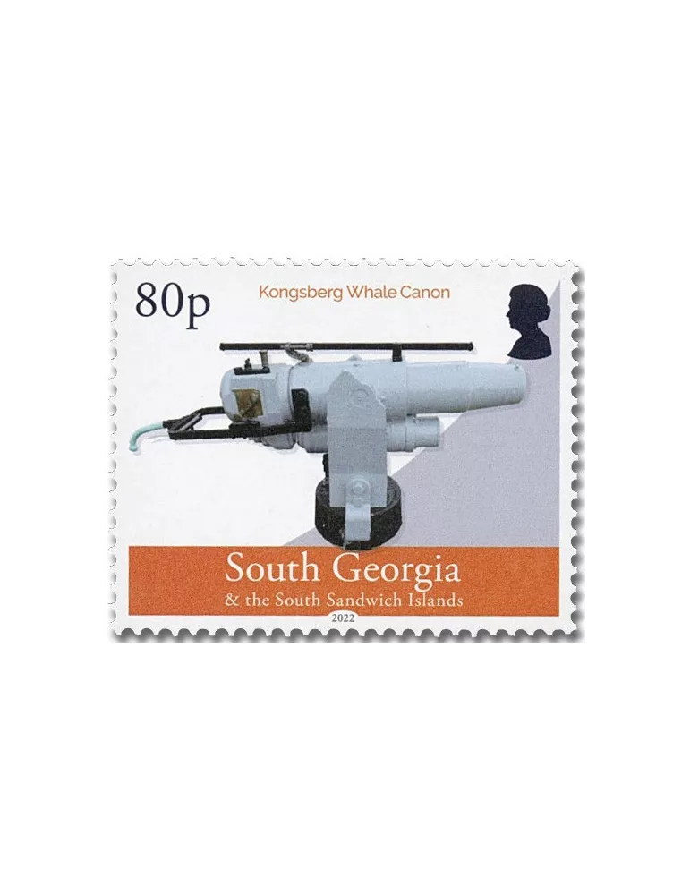 n° 778/783 - Timbre GEORGIE DU SUD Poste