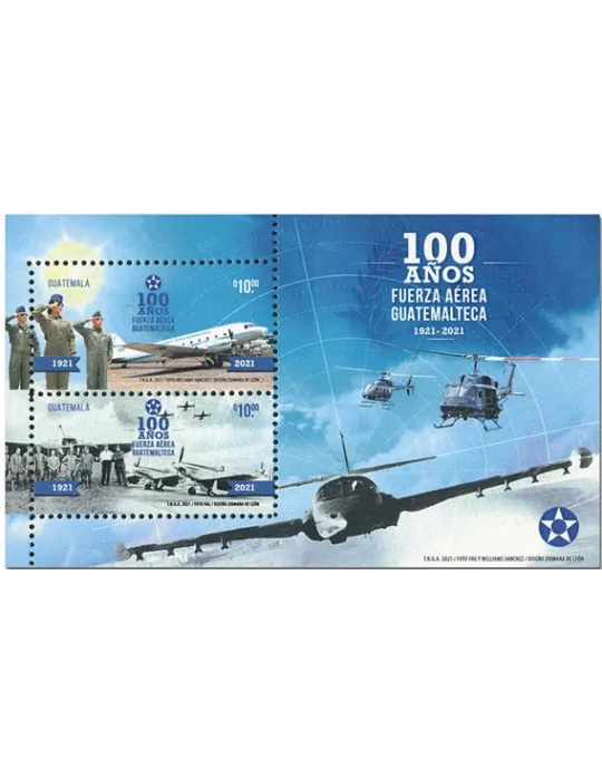 n° 51 - Timbre GUATEMALA Blocs et feuillets