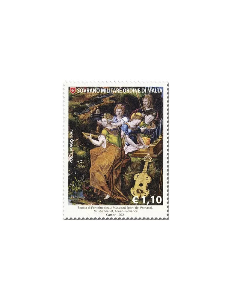 n° 1583/1584 - Timbre ORDRE de MALTE Poste