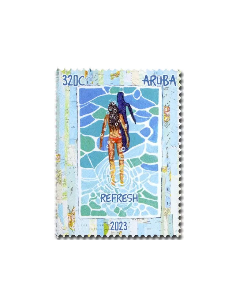 n° 1139/1142 - Timbre ARUBA Poste