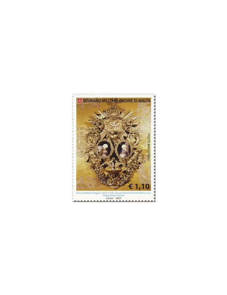 n° 1594/1598 - Timbre ORDRE de MALTE Poste