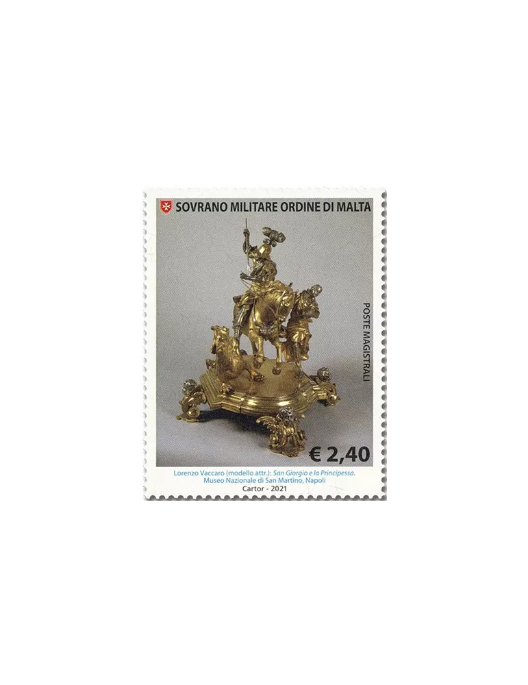 n° 1594/1598 - Timbre ORDRE de MALTE Poste