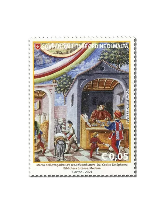 n° 1599/1602 - Timbre ORDRE de MALTE Poste