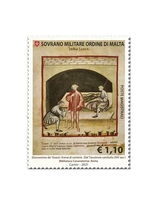 n° 1599/1602 - Timbre ORDRE de MALTE Poste