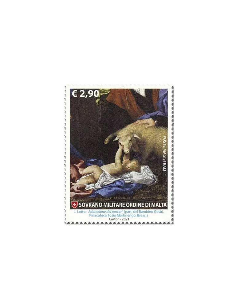 n° 1619/1620 - Timbre ORDRE de MALTE Poste
