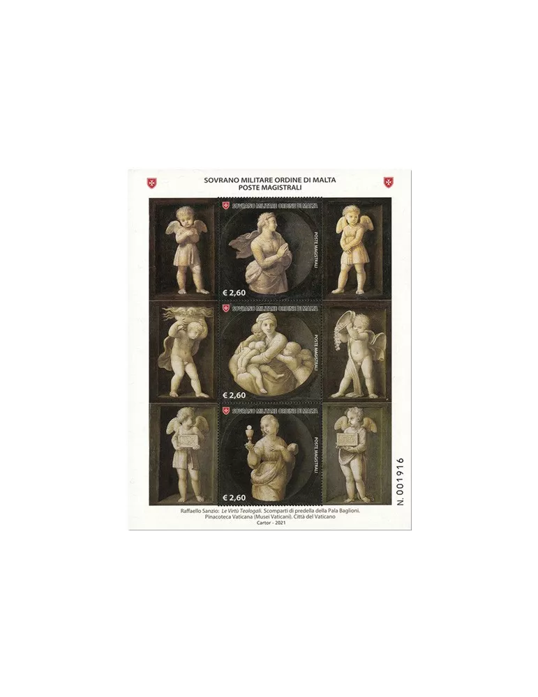 n° F1591 - Timbre ORDRE de MALTE Poste