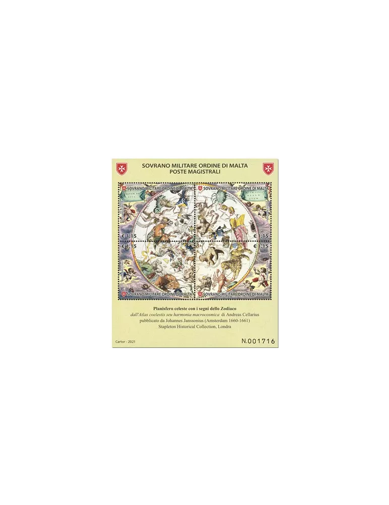 n° F1603 - Timbre ORDRE de MALTE Poste