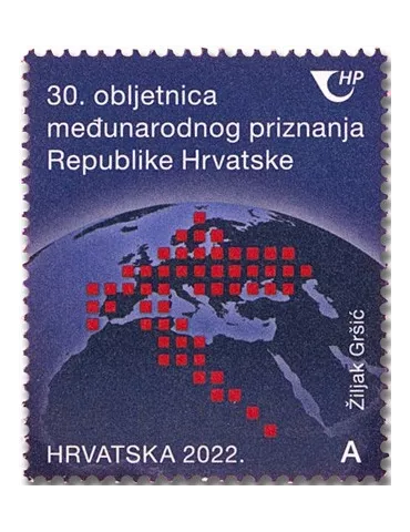 n° 1433 - Timbre CROATIE Poste