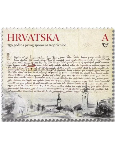 n° 1435 - Timbre CROATIE Poste