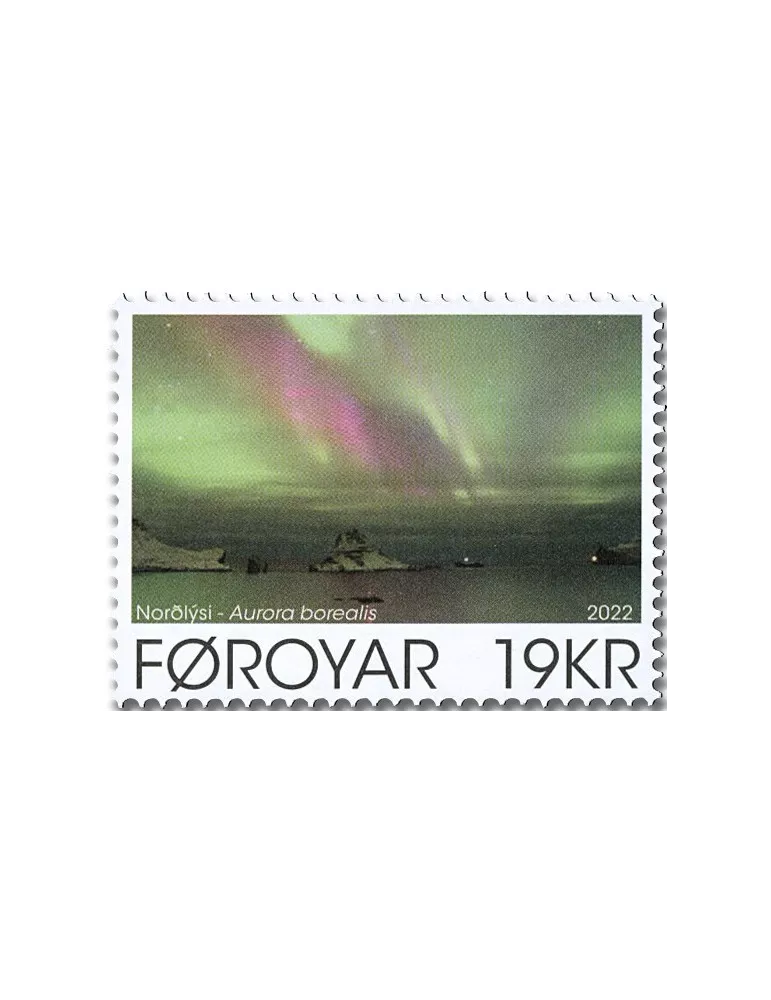 n° 1027/1028 - Timbre ILE FEROE Poste