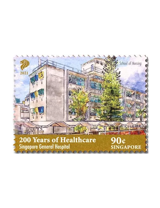 n° 2465/2468 - Timbre SINGAPOUR Poste