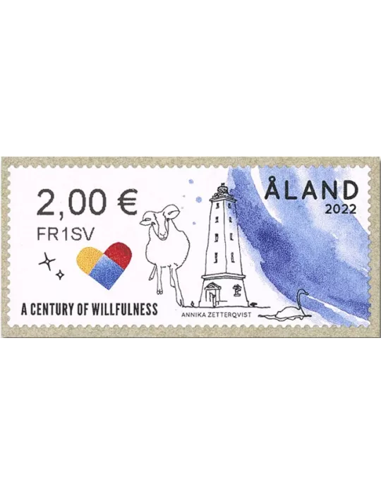 n° 43/46 - Timbre ALAND Timbres de distributeurs