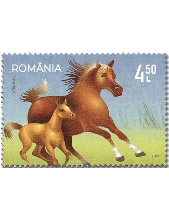 n° 6793/6796 - Timbre ROUMANIE Poste