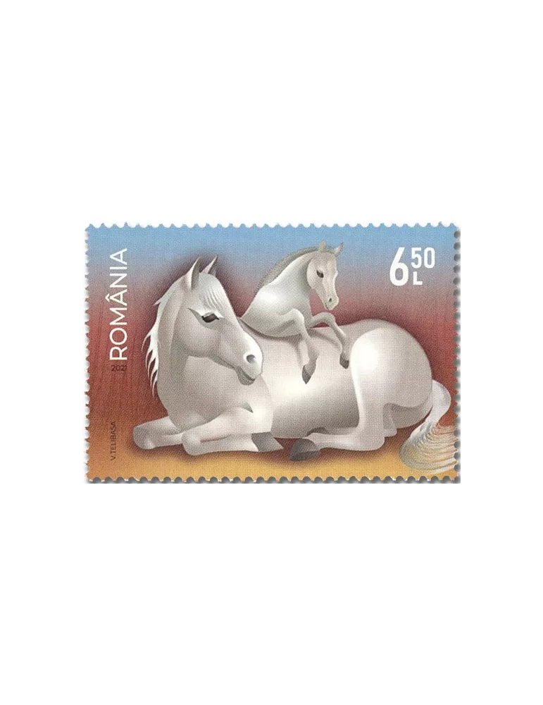 n° 6793/6796 - Timbre ROUMANIE Poste