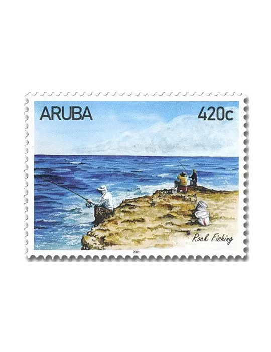 n° 1111/1114 - Timbre ARUBA Poste