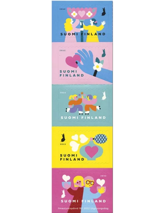 n° 2744/2748 - Timbre FINLANDE Poste