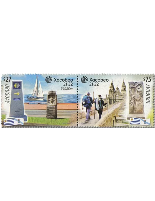 n° 3051/3052 - Timbre URUGUAY Poste