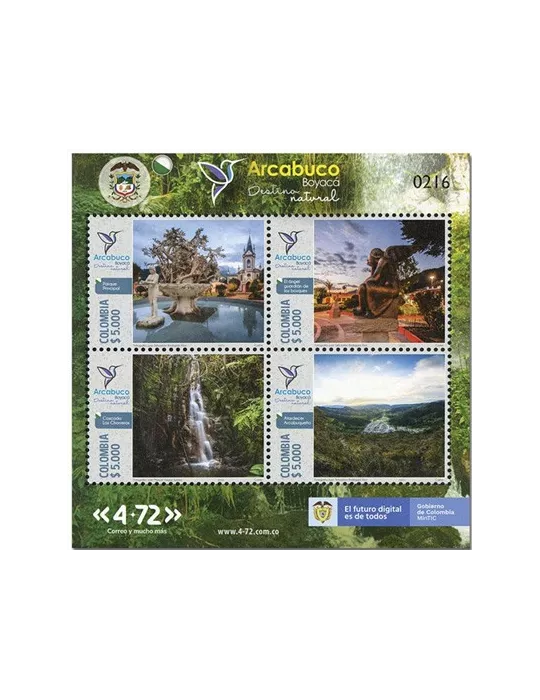 n° 2379/2382 - Timbre COLOMBIE Poste