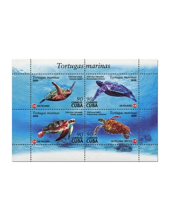 n° 5927/5930 - Timbre CUBA Poste