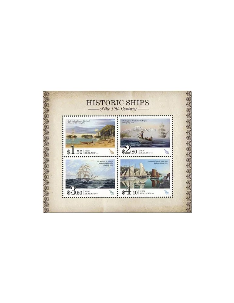 n° 417 - Timbre NOUVELLE-ZELANDE Blocs et feuillets