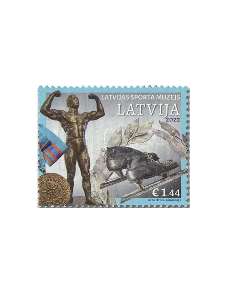 n° 1130 - Timbre LETTONIE Poste