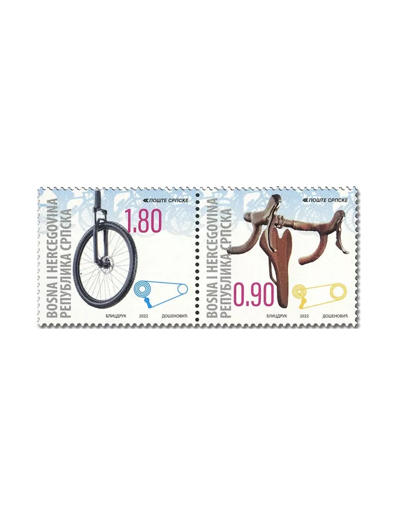 n° 795/796 - Timbre REPUBLIQUE SERBE (DE BOSNIE) Poste