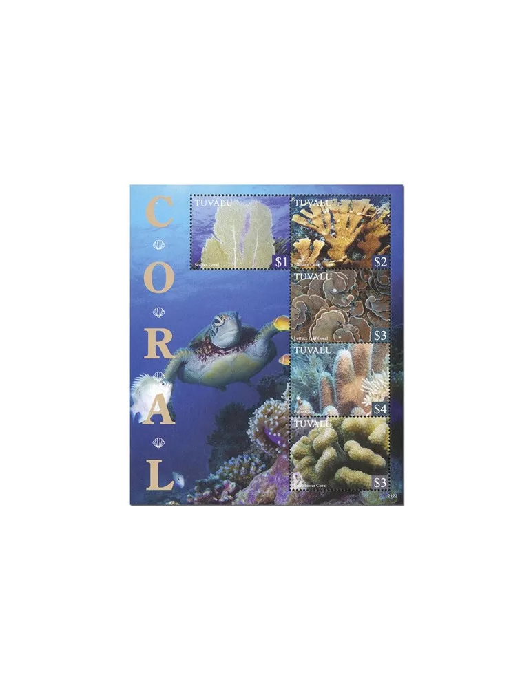 n° 2350/2354 - Timbre TUVALU Poste